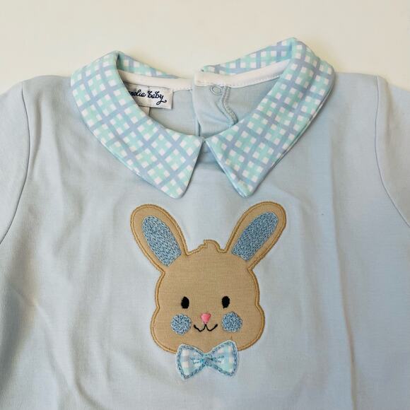 NWT (Please Read) Magnolia Baby Size 4 Happy Bunny Collar Short Set - Picture 3 of 7